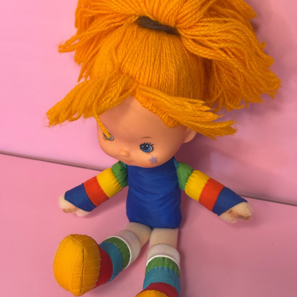 Vintage Rainbow Brite Stuffed Girl Doll 10” Plush - Hallmark Cards Inc. - 1983 - Picture 10 of 11